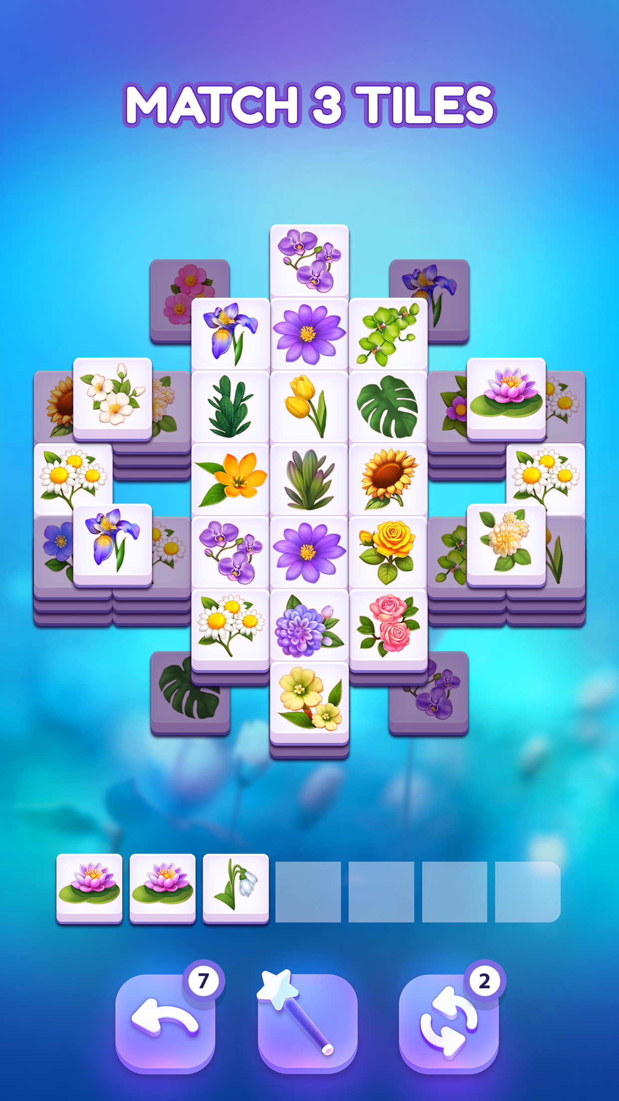 Blossom Match: パズルゲーム アイキャッチ画像