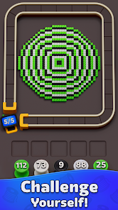 Yarn Loop: Knit Puzzle チャレンジステージ画像
