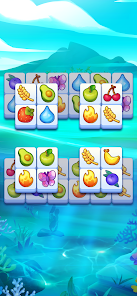 Triple Tile 水中ステージ画面